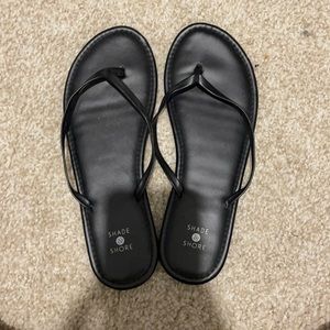 Black sandals